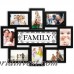 Winston Porter Giddings Family Theme Wall Hanging 8 Opening Photo Sockets Picture Frame WNSP2671